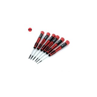 Modelcraft PSD1600 6 pce Slotted Blade Screwdrivers Set