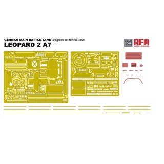 RFM-2068 Upgrade Set for 5108 German Main Battle Tank Leopard 2 A7