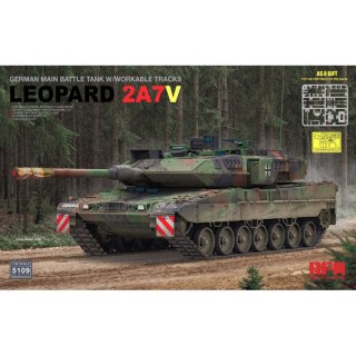 RFM-5109 German Main Battle Tank w/Workable Tracks Leopard 2A7V