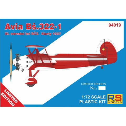 RS Models 94019 Avia Bs. 322-1 Limited Edition