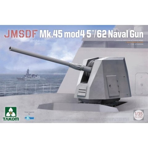 Takom 2183 JMSDF Mk.45 mod 4 5"/62 Naval Gun