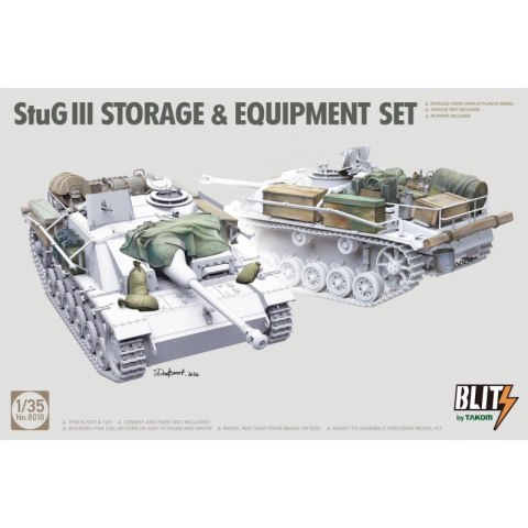 Takom-Blitz 8018 StuG III Storage & Equipment Set