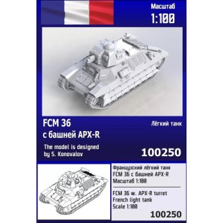 Zebrano Z100-250 FCM 36 w/APX-R Turret