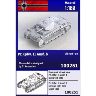 Zebrano Z100-251 Pz.Kpfw. II b