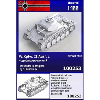 Zebrano Z100-253 Pz.Kpfw. II c w/Backfitted Modification