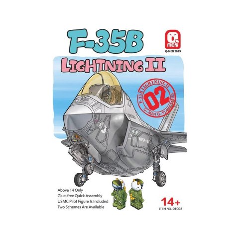 Zimi Model Q01002 Q-Men F-35B Lightning II (Quick Assembly) 1/Egg