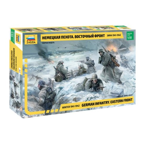 Zvezda 3627 German Infantry Eastern Front Winter 1941-42 1/35