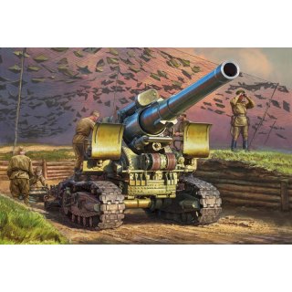 Zvezda 3704 M1931 203 mm Howitzer B-4 (WW II) Stalin's Sledgehammer