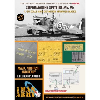 1 Man Army 35DET001 Spitfire Mk. Vb (Border)