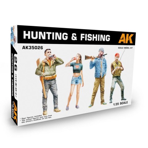 AK Interactive 35026 Hunting & Fishing