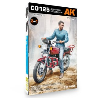 AK Interactive 35027 CG125 Japanese Motorcycle