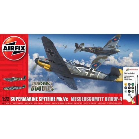 Airfix 50194 Gift Set - Supermarine Spitifre Mk.Vc Messerschmitt Bf109F-4 - 1/72