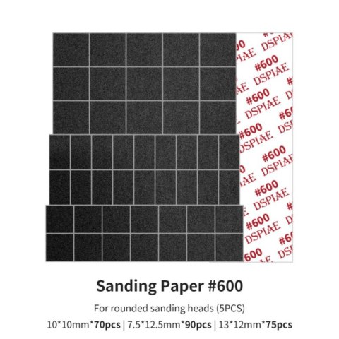 DSPIAE MSP-ES06 #600 Sanding Paper (56553) DSPIAE MSP-ES06 #600 Sanding Paper (56553)