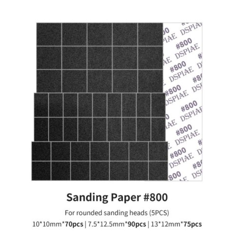 DSPIAE MSP-ES08 #800 Sanding Paper (56554) DSPIAE MSP-ES08 #800 Sanding Paper (56554)