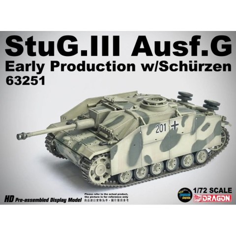 Dragon Armor 63251 StuG.III Ausf.G Early Production w/Shurzen