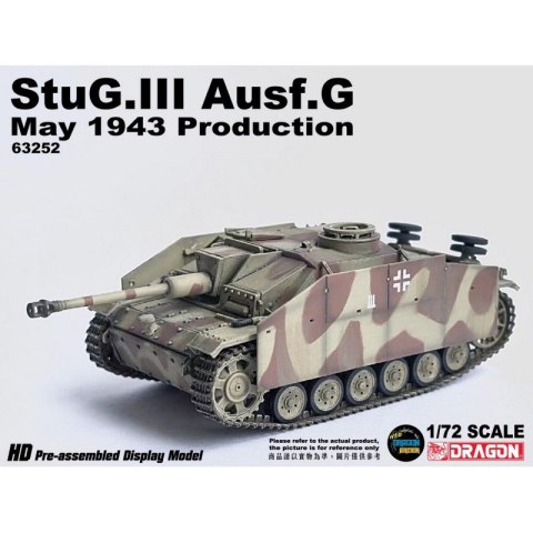 Dragon Armor 63252 StuG. III Ausf G. May 1943 Production 1/72