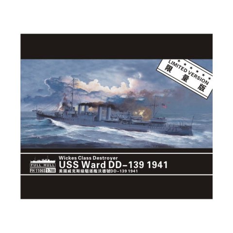 Flyhawk FH1106S Wickes Class Destroyer USS Ward DD-139 1941 (Limited Version)