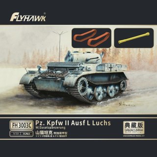 Flyhawk FH3003C Pz.Kpfw. II Ausf. L Luchs (w/ Zusatzpanzerung) Collectors Edition