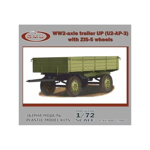 GMU 72005 2-Axle Trailer UP(U2-AP-3) w/ZIS-5 Wheels