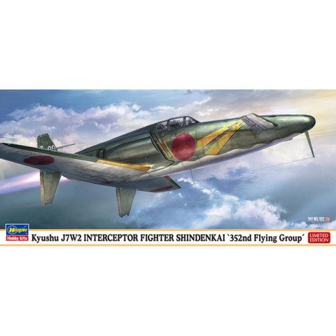 Hasegawa 02468 Kyushu J7W2 Interceptor Fighter Shindenkai