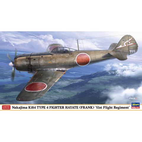 Hasegawa 07534 Nakajima Ki 84 Type 4 Fighter Hayate (Frank)