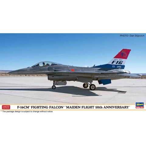 Hasegawa 07535 F-16CM Fighting Falcon 'Maiden Flight 50th Anniversary'