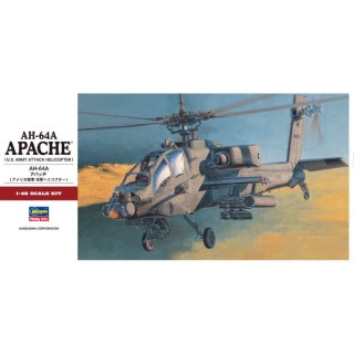 Hasegawa PT24-07224 AH-64A Apache U.S. Army Attack Helicopter