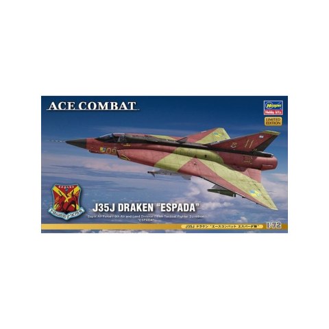 Hasegawa SP340 J35J Ace Combat Espada