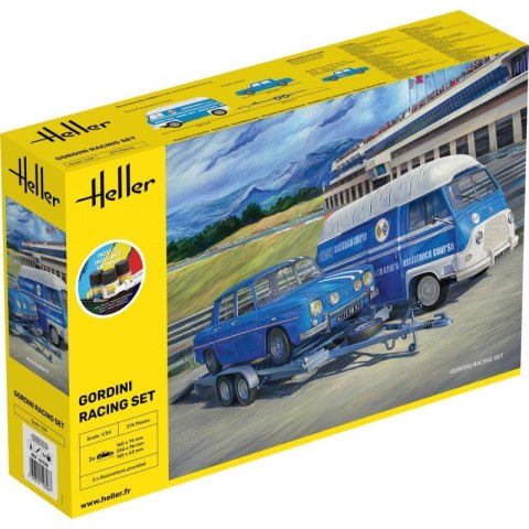 Heller 52328 Starter Kit - Gordini Racing Set 1/24