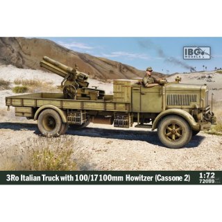 IBG 72099 3Ro Italian Truck with 100/17 100 mm Howitzer (Cassone 2)