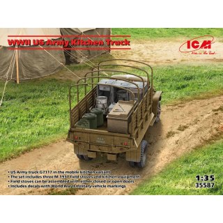 ICM 35587 WWII US Army Kitchen Truck