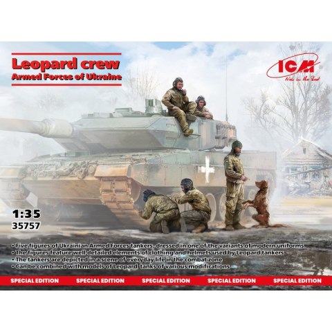 ICM 35757 Leopard Crew Armed Forces of Ukraine