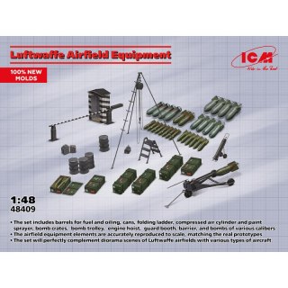 ICM 48409 Luftwaffe Airfield Equipment