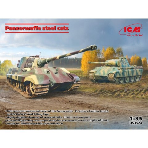 ICM DS3524 Panzerwaffe Steel Cats ICM DS3524 Panzerwaffe Steel Cats