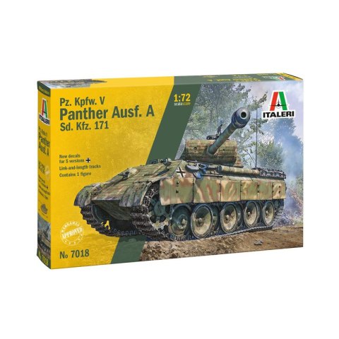 Italeri 7018 1/72 Pz. Kpfw. V Panther Ausf. A Sd. Kfz. 171 Italeri 7018 1/72 Pz. Kpfw. V Panther Ausf. A Sd. Kfz. 171