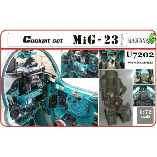 Karaya U7202 MiG-23 Cockpit Set