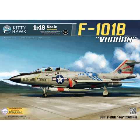 Kitty Hawk/Zimi Model 80114 1/48 F-101 B/RF-101B