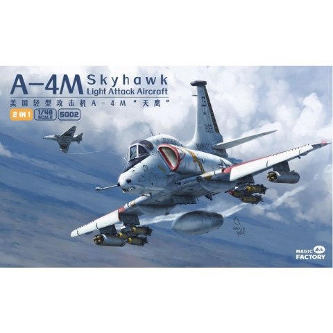 Magic Factory 5002 1/48 A-4M Skyhawk Light Attack Aircraft 2 in 1