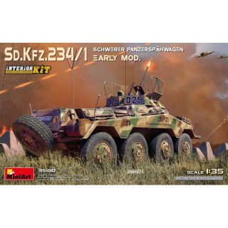 Mini Art 35410 Sd. Kfz. 234/1 Schwerer Panzerspahwagen Early Mod. Interior Kit