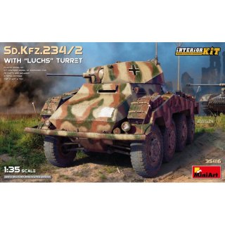 Mini Art 35416 Sd.Kfz.234/2 with "Luchs" Turret Interior Kit