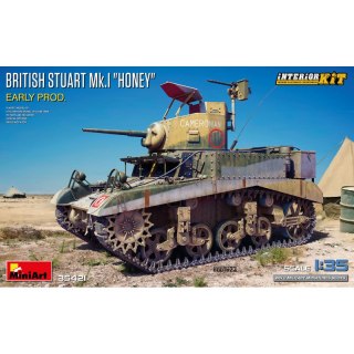 Mini Art 35421 British Stuart Mk.I "Honey" Early Prod. Interior Kit