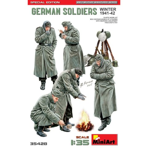 Mini Art 35428 German Soldiers Winter 1941-42 Special Edition