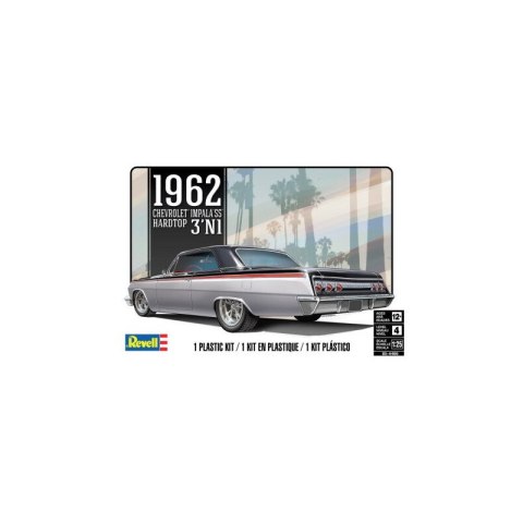 Monogram 4466 1962 Chevrolet Impala SS Hardtop 1/25