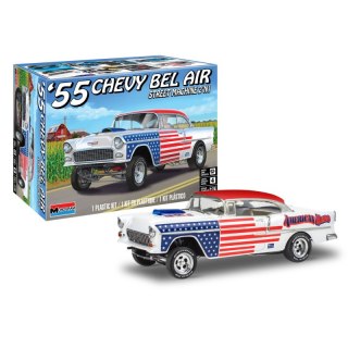 Monogram 4519 '55 Chevy Bel Air Street Machine 2'n1 1/24