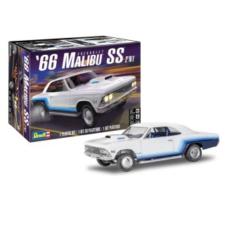 Monogram 4520 '66 Chevrolet Malibu SS 2'n1 1/24