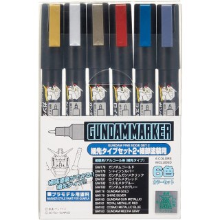 Mr.Hobby GMS-126 Gundam Marker Fine Edge Set 2