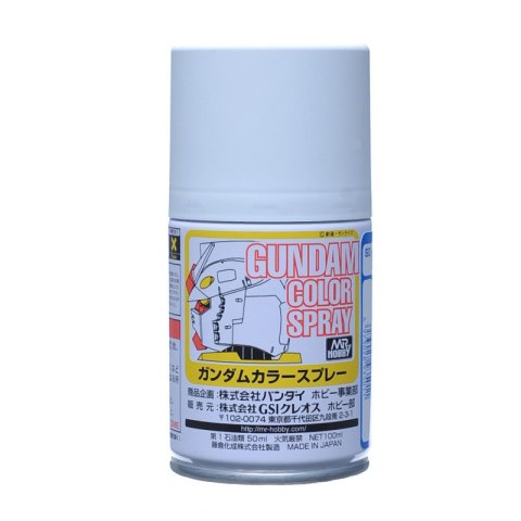 Mr.Hobby SG-01 Gundam Color Spray (100 ml) MS White Mr.Hobby SG-01 Gundam Color Spray (100 ml) MS White