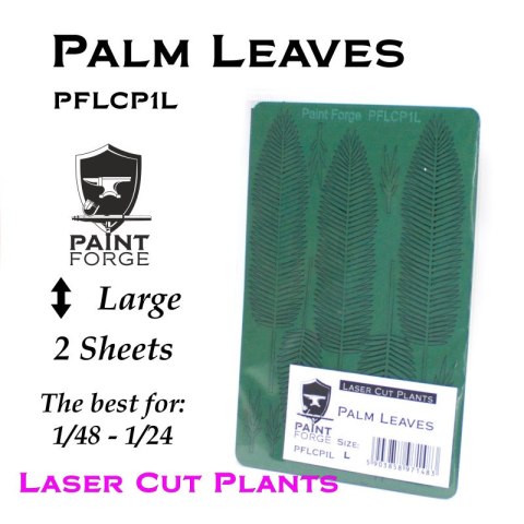 Paint Forge PFLCP1L Laser Cut Plants Palm Leaves 1L