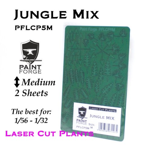Paint Forge PFLCP5M Laser Cut Plants Jungle Set 5M Paint Forge PFLCP5M Laser Cut Plants Jungle Set 5M