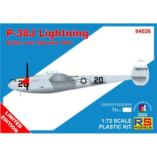 RS Models 94026 P-38J Lightning Battle over Moravia 1944 Limited Edition